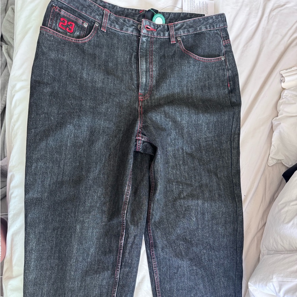 SOLD FBMP - Awake x Jordan Dark Washed Denim Jeans